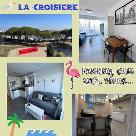 Studio Vue Port, Parking Prive, Terrasse, Clim Льо Гро-дю-Роа Екстериор снимка