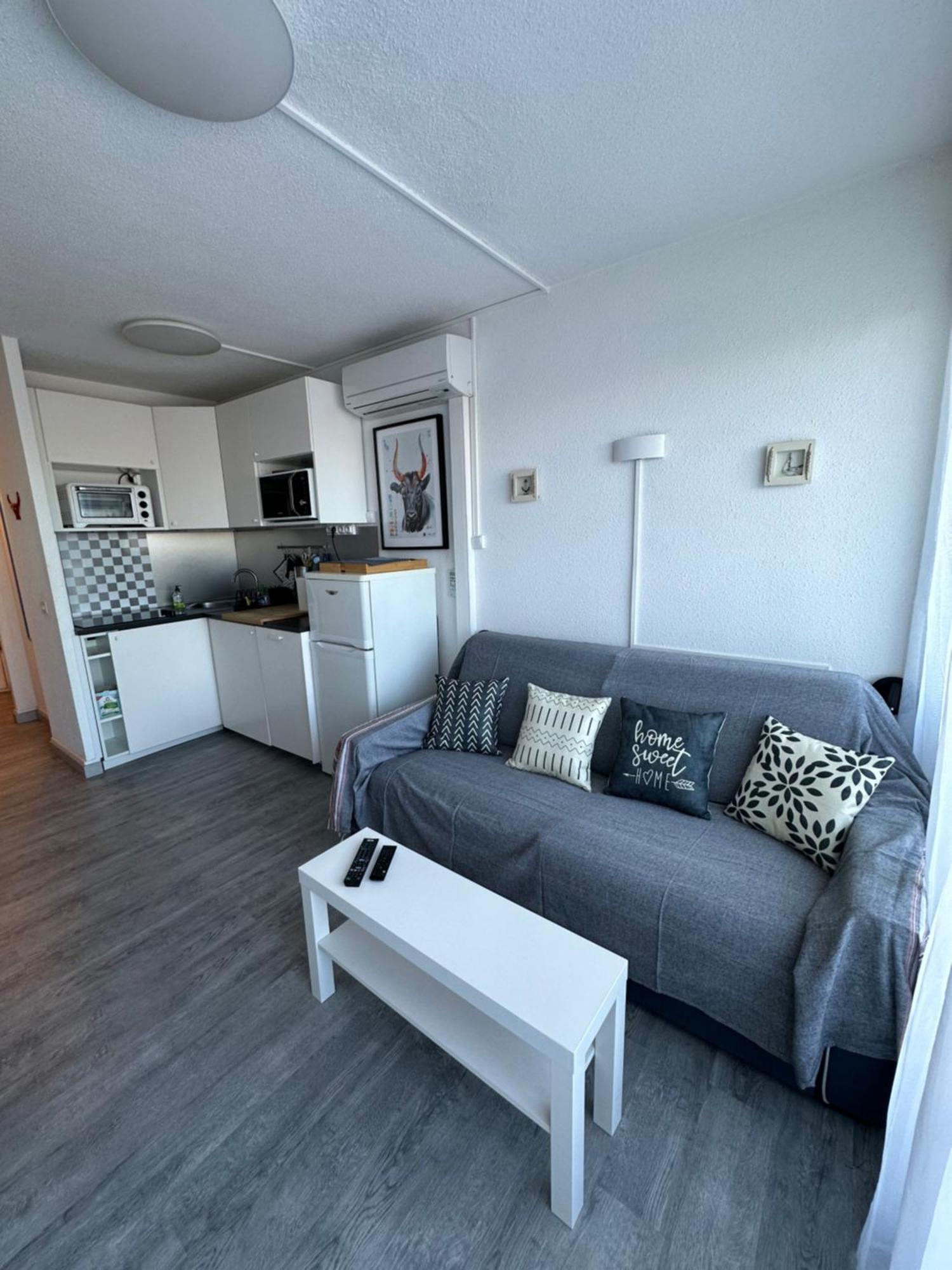 Studio Vue Port, Parking Prive, Terrasse, Clim Льо Гро-дю-Роа Екстериор снимка